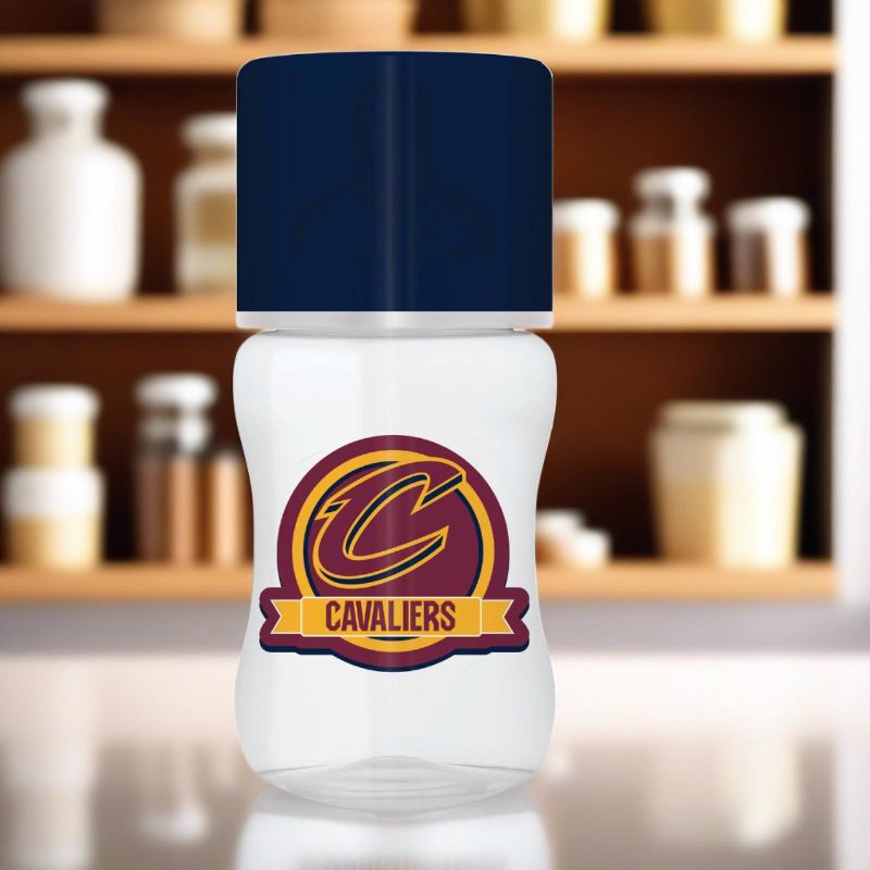 BabyFanatic Officially Licensed Cleveland Cavaliers NBA 9oz Infant Baby Bottle, 3 of 4