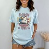 Simply Sage Market Women's Freedom Tour Born Free Short Sleeve Garment Dyed Tee - 3 of 4