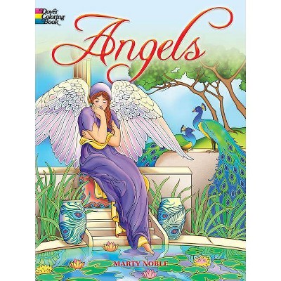 Angels Coloring Book - (Dover Coloring Books) by  Marty Noble (Paperback)