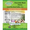 Larissa Veronica Chocolate Black Cherry Costa Rica Decaf Coffee (Gourmet, Naturally Flavored, Whole Coffee Beans) (8 oz, ZIN: 563946) - 2 of 4