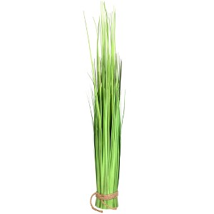 Northlight Artificial Onion Grass Bundle Wrapped with Jute Rope Decoration - 30.25" - Green - 1 of 4