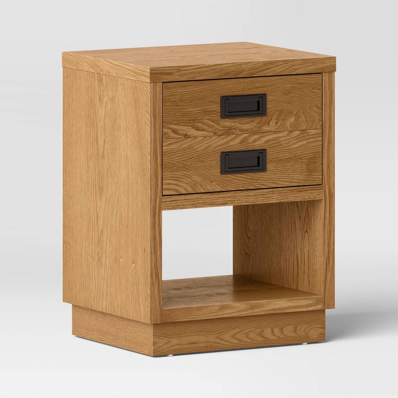 Bourne Accent Table Natural - Threshold™, 1 of 14