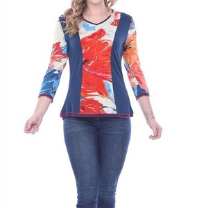 Women's Christan Fishtale Top - Parsley & Sage - 1 of 3