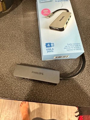 Phillips USB-C to DisplayPort Adapter, Silver