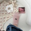 Alilang Women's No-Show Liner Socks with Bow Accent 5Pk - 4 of 4