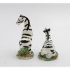 Kevins Gift Shoppe Ceramic Zebra Salt And Pepper Shakers - image 2 of 3