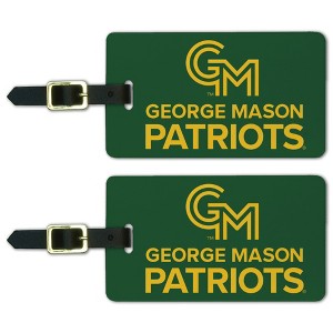 George Mason University Primary Logo Luggage ID Tags Suitcase CarryOn Cards  Set of 2 - 1 of 4