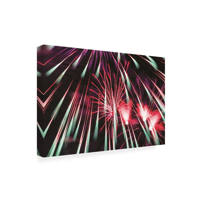 Kurt Shaffer Abstract Fireworks 2020 3 Outdoor Canvas Art, 2 of 8