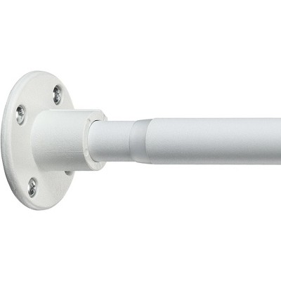 LunaLulinlk 1" Heavy Duty Shower Rod - 29 to 77" Adjustable Industrial Shower Curtain Rod Wall Mounted for Bathroom