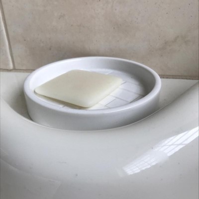 Brushed Stainless Steel Soap Dish - Threshold™