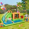 Outsunny 7-in-1 Inflatable Water Slide, Kids Castle Bounce House Includes Slide, Boxing Post, Tunnel w/ Carry Bag, Repair Patches, 750W Air Blower - 3 of 4