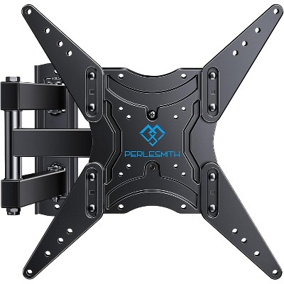 UL-Listed Full Motion TV Wall Mount for 26-60" TVs, Articulating Arms, Swivel, Tilt & Extension, VESA 400x400, Supports LED/LCD/OLED Up to 77 lbs