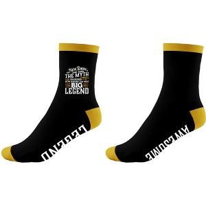 Pavilion Gift Company - New Daddy - Bamboo Crew Socks - Socks - 1 of 4