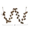 Storied Home Faux Leaf Garland, Gold Color - 2 of 4