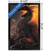 Trends International LA Williams - Belial Dragon Framed Wall Poster Prints - 3 of 4