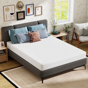 BestMassage 6 Inch Green Tea Memory Foam Mattress Cooling Gel Infused Mattress - 1 of 4