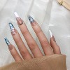 Vynxaria Blue Instant Glamour with Our Wearable Nails Size L - 2 of 4