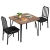 Dining Table with Chairs, Kitchen Table and Chairs for 2, 3 Piece Kitchen & Dining Room Sets for Small Space Vintage, for Small Space Vintage - 3 of 4
