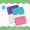 Spa Headband - Turbie Twist - 4 Pack - Extra Wide 5" for Curly Thick Hair - Microfiber Turbie Band - 3 of 4