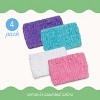 Spa Headband - Turbie Twist - 4 Pack - Extra Wide 5" for Curly Thick Hair - Microfiber Turbie Band - image 3 of 4