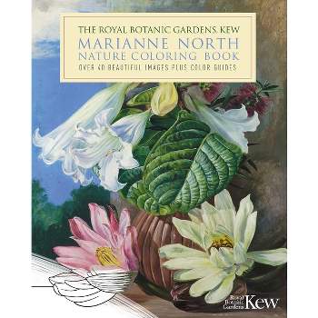 The Royal Botanic Gardens, Kew Marianne North Nature Coloring Book - (Royal Botanic Kew Gardens Arts & Activities) (Paperback)