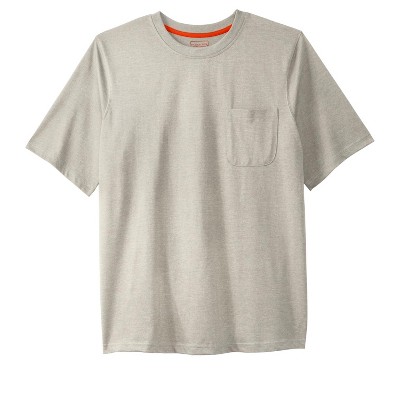Boulder Creek by KingSize  Heavyweight Crewneck Pocket T-Shirt
