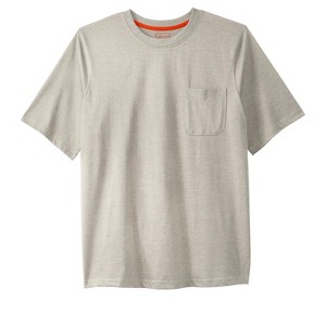 Boulder Creek by KingSize  Heavyweight Crewneck Pocket T-Shirt - 1 of 4