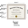 Americanflat 8.5x11 Diploma Frame with Shatter-Resistant Glass - Document Frame with Engineered Wood - Legacy Collection - Dark Oak - 2 of 4