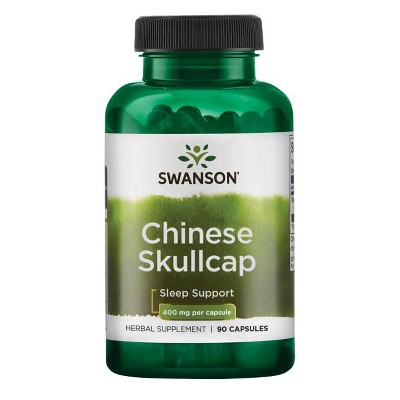 Swanson Chinese Skullcap 400 mg 90 Caps.
