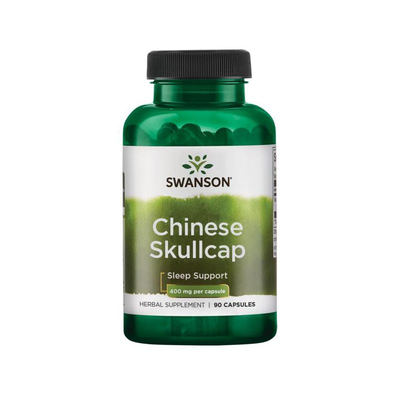 Swanson Chinese Skullcap 400 mg 90 Caps, 1 of 3