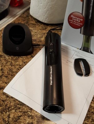 Oster Cordless Rechargeable Electric Wine Opener Wine Kit : Target