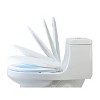 LumaWarm Heated Nightlight Toilet Seat White - Brondell - image 4 of 4