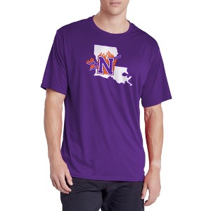 Men's Campus Lab Northwestern State University Men's Sport Active T-Shirt Primary Logo - 1 of 4