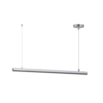 ET2 Lighting Continuum 1 - Light Island Pendant Light in  Satin Aluminum
