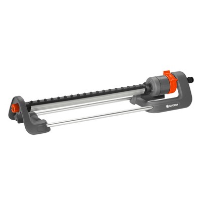 Gardena 2084-20 Polo 280 3,000 Square Foot Classic Oscillating Yard Sprinkler with Adjustable Spray Width, Dirt Filter, and Puddle Free Irrigation