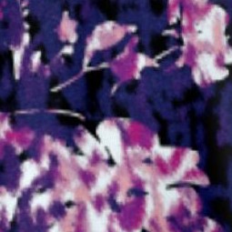 purple textured floral