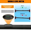 Pull Up Bar for Doorways, Chin Up Bar with Level Meter and Adjustable Width for Strength Training,No Screws Required, Weight Capacity 440 LBS - 3 of 4