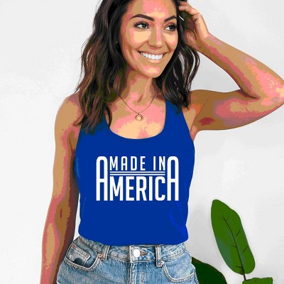 Simply Sage Market Made In America Rounded Racerback Tank