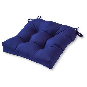 Kensington Garden 20"x20" Solid Outdoor Chair Cushion - 1 of 4