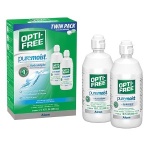 Opti-Free PureMoist Multi-Purpose Disinfecting Contact Lens Solution - 1 of 4