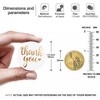 Kitcheniva 1000Pcs 1.5" Thank You Stickers Labels With Gold Foil Design - 4 of 4