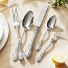 Aoibox 20-Piece Vintage Carved Silverware Set, 18/10 Stainless Steel Flatware Cutlery with Retro Royal Thick Handle, Dishwasher Safe for Home, Party - 3 of 4