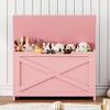 Storage Chest, Wooden Storage Bench with Safety Hinge, Easy Assembly, Large Toy Chest for Entryway, Living Room, Bedroom - 3 of 4