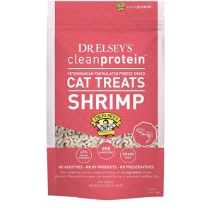 Dr. Elsey's Shrimp Flavor Freeze-Dried Cat Treats - 0.5oz - 1 of 4