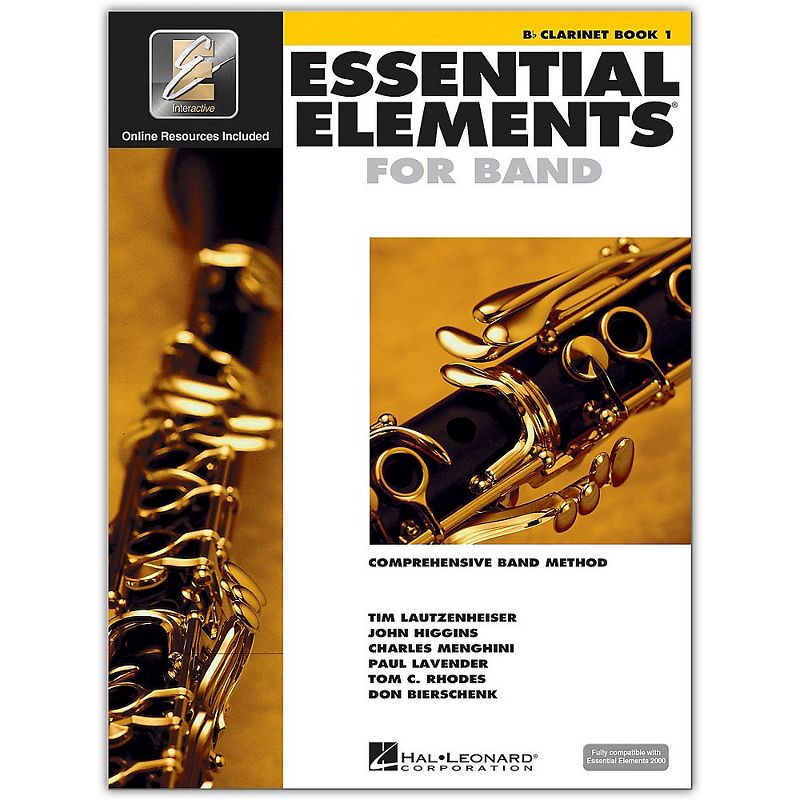 Hal Leonard Essential Elements for Band - Bb Clarinet 1 Book/Online Audio, 1 of 2