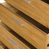 NicBex Compact 2-Drawer Nightstand with Smooth Glide Drawer, Mortise-Tenon Wood Joinery, Bedroom Storage Cabinet, Dresser for Bedroom - 3 of 4