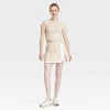 Women's Knit Cropped Short Sleeve Top - JoyLab™ - 3 of 3