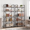 Whizmax 5 Tier Bookshelf, 67.9” Tall Bookcase with 5 Open Book Shelves, Bookcases with Roman Column for Home Office, Study Room, Living Room - 2 of 4
