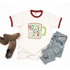 Simply Sage Market Women's Retro Hot Cocoa Season Short Sleeve Ringer Tee - 2 of 3