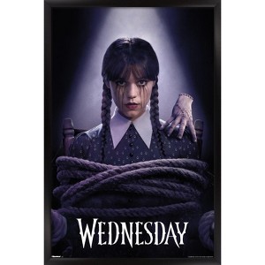 Trends International Wednesday: Season 2 (2025) - Torture One Sheet Framed Wall Poster Prints - 1 of 4